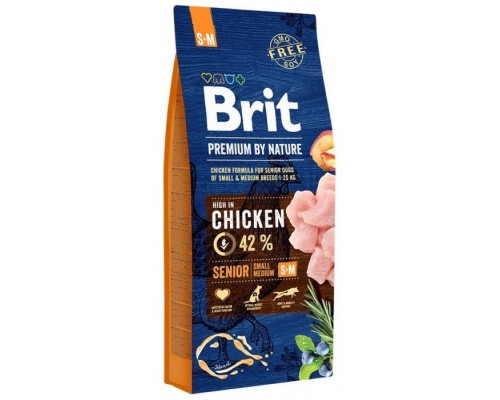 Brit Premium Senior S + M для стареющих собак мелких и средних пород