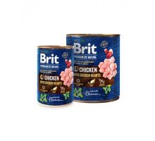 Brit Premium by Nature курка з курячим серцем