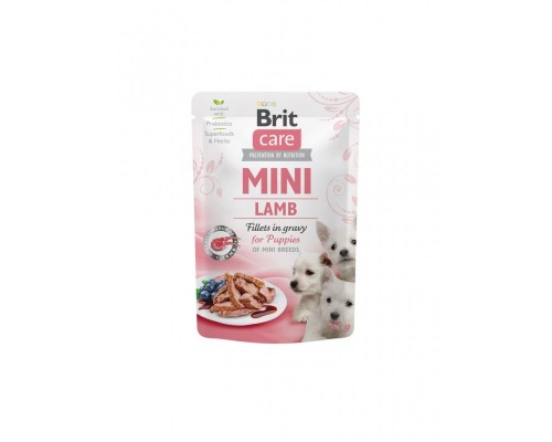 Brit Care Mini Lamb філе ягня в соусі для цуценят 85 гр