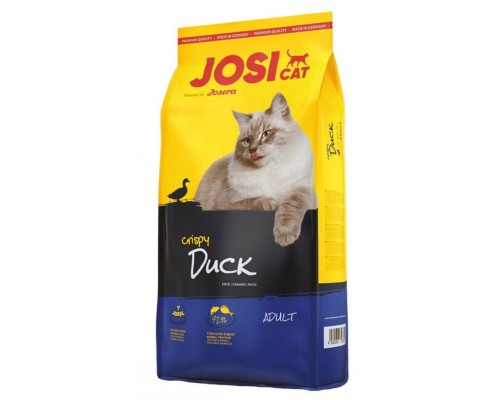 Josera JosiCat Crispy Duck Повноцінний корм для дорослих кішок. М'ясо качки та риба