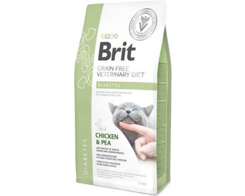 Brit Veterinary Diet Cat Grain free Diabetes беззерновая диета при диабете