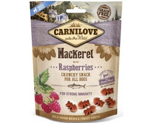 Carnilove Dog Mackerel & Raspberries лакомство для собак,скумбрия и малина 200 гр