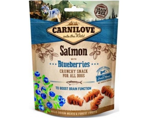 Carnilove Dog Salmon & Blueberries лакомство для собак,лосось и черника 200 гр