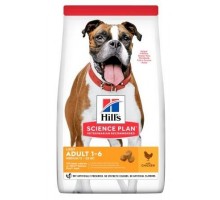 Hills (Хіллс) Adult Light Medium Breed Сухий корм для собак середніх порід схильних до ожиріння з куркою