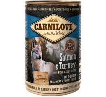 Carnilove Adult Dog с индейкой и лососем 400 гр