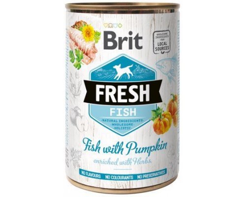 Brit Fresh (Брит Фреш) з рибою і гарбузом 400 гр