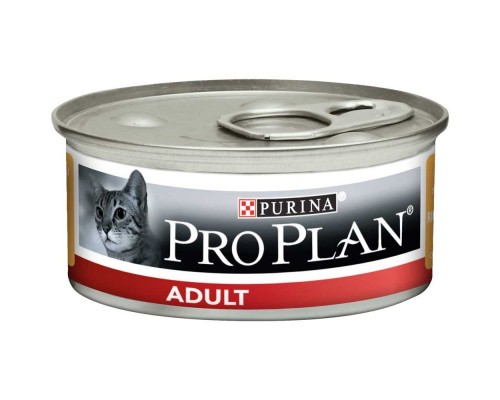 PRO PLAN Adult корм для кішок паштет з куркою, ж/б, 85г
