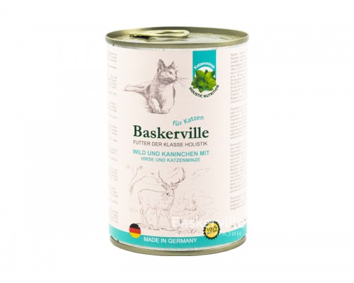 Baskerville (Баскервіль) Оленина з кроликом і котячої м'ятою