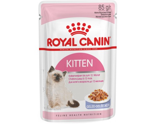 Royal Canin Kitten Instinctive in Jelly для котят старше 4 месяцев (в желе), 85г