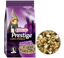 Versele-Laga Prestige Premium Loro Parque Australian Parakeet Mix ВЕРСЕЛЕ-ЛАГА ЛОРО ПАРК АВСТРАЛІЙСЬКИЙ ДОВГОХВОСТИЙ ПАПУГА зернова суміш повнораціонний корм для папуг , 1 кг.