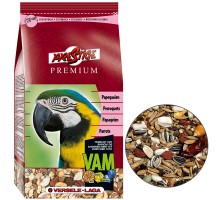 Versele-Laga Prestige Premium Parrots ВЕРСЕЛЕ-ЛАГА ПРЕСТИЖ ПРЕМИУМ КРУПНЫЙ ПОПУГАЙ зерновая смесь корм для крупных попугаев , 1 кг.