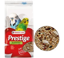 Versele-Laga Prestige Вudgies ВЕРСЕЛЕ-ЛАГА ПРЕСТИЖ ПОПУГАЙЧИК зерновая смесь, корм для волнистых попугаев , 1 кг.