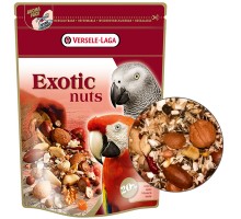 Versele-Laga Prestige Premium Parrots Exotic Nuts Mix ВЕРСЕЛЕ-ЛАГА ЭКЗОТИЧЕСКИЕ ОРЕХИ зерновая смесь с цельными орехами корм для крупных попугаев , 0.75 кг.