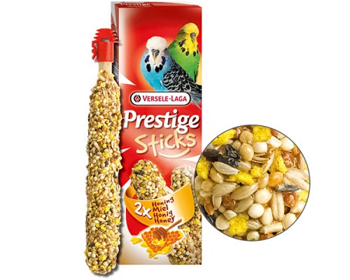 Versele-Laga Prestige Sticks Budgies Honey ВЕРСЕЛЕ-ЛАГА З МЕДОМ ласощі для хвилястих папуг