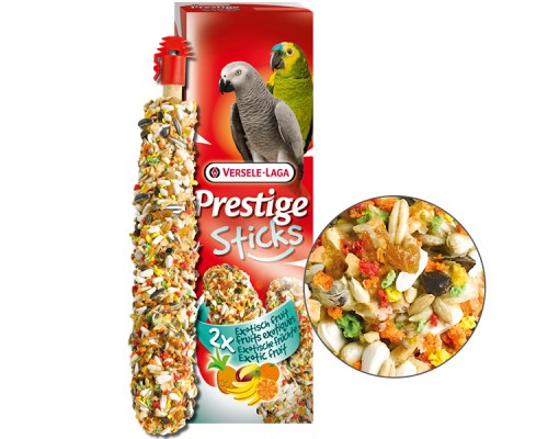 Versele-Laga Prestige Sticks Parrots Exotic Fruit ВЕРСЕЛЕ-ЛАГА ЕКЗОТИЧНІ ФРУКТИ ласощі для великих папуг