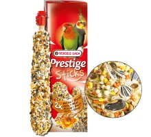 Versele-Laga Prestige Sticks Big Parakeets Nuts & Honey ВЕРСЕЛЕ-ЛАГА ОРЕХИ С МЕДОМ лакомство для средних попугаев