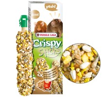 Versele-Laga Crispy Sticks Popcorn&Nuts ВЕРСЕЛЕ-ЛАГА КРИСПИ ПОПКОРН С ОРЕХАМИ лакомство для крыс, мышей