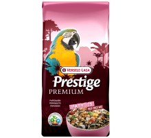 Versele-Laga Prestige Premium Parrots ВЕРСЕЛЕ-ЛАГА ПРЕСТИЖ ПРЕМИУМ КРУПНЫЙ ПОПУГАЙ полнорационный корм для крупных попугаев , 15 кг.