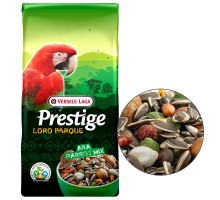 Versele-Laga Prestige Premium Loro Parque Ara Parrot Mix ВЕРСЕЛЕ-ЛАГА АРА ПАПУГА повнораціонний корм для великих папуг , 15 кг.