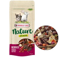 Versele-Laga Nature Snack Berries ВЕРСЕЛЕ-ЛАГА НАТЮР СНЕК ЯГОДИ додатковий корм ласощі для кроликів та гризунів , 0.085 кг.