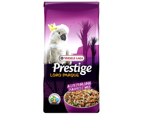 Versele-Laga Prestige Premium Loro Parque Australian Parrot Mix ВЕРСЕЛЕ-ЛАГА АВСТРАЛІЙСЬКИЙ ПАПУГА повнораціонний корм для кададу , 15 кг.