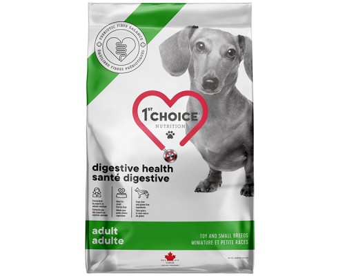 1st Choice Adult Digestive Health Toy and Small МІНІ ГАСТРОІНТЕСТІНАЛ дієтічній корм для собак міні и малих порід