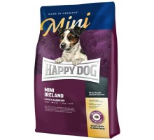 Happy Dog Mini Ireland для собак дрібних порід з чутливим травленням з кроликом і лососем