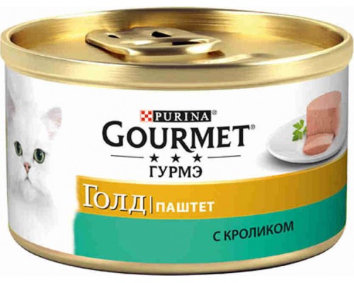 Gourmet Gold (Гурме голд) паштет с кроликом, 85г