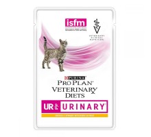Purina Veterinary Diets UR St / Ox Urinary Feline Шматочки в підливі з куркою для кішок з сечокам'яною хворобою