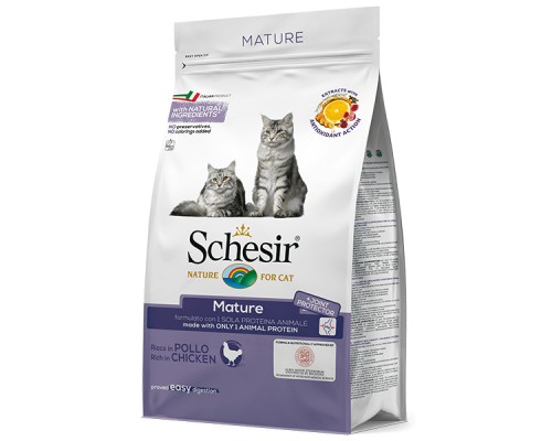 Schesir (Шезір) Cat Mature монопротеіновий корм для літніх котів