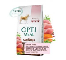 Optimeal (Оптіміл) беззерновий сухий корм для дорослих собак всіх порід індичка з овочами
