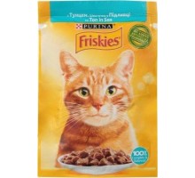 Friskies для кішок з тунцем шматочки в підливі, 85 гр.