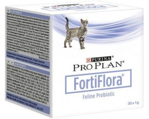 Purina Pro Plan FortiFlora Feline Probiotic,пробіотик для котів та кошенят, підтримка ЖКТ, 30*1г