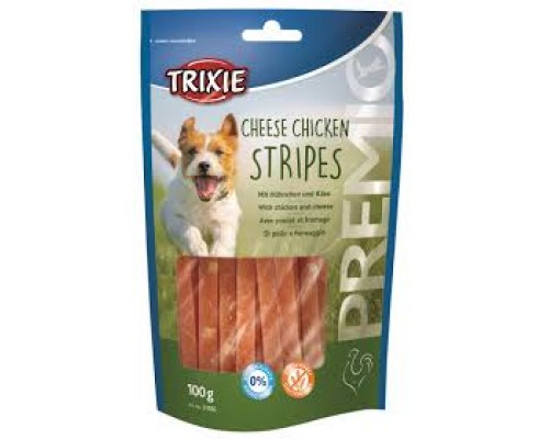Trixie (Тріксі) Premio Chicken Cheese Stripes Ласощі для собак з куркою та сиром 100 г