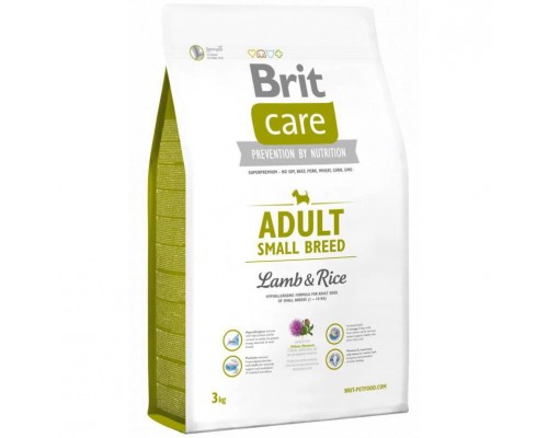 Brit Care ADULT SMALL BREED Lamb & Rice - корм для собак дрібних порід (ягня / рис)