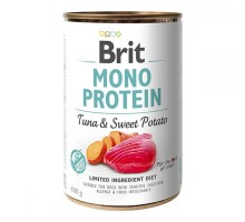 Brit Mono Protein Dog k з тунцем і бататом 400 гр