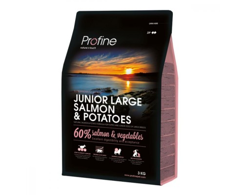 Profine Junior Large Breed Salmon & Potatoes корм для щенков и молодых собак крупных пород