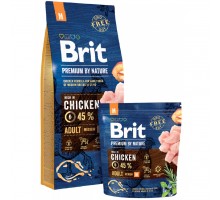 Brit Premium ADULT M - корм для дорослих собак середніх порід