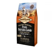 Carnilove Fresh Ostrich & Lamb for Small Breed Dogs для собак малых пород страус и ягненок