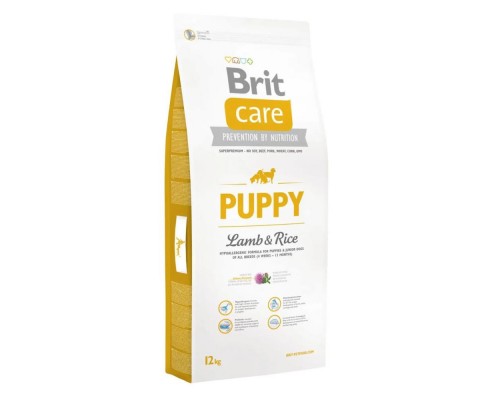 Brit Care PUPPY ALL BREED Lamb & Rice - корм для цуценят всіх порід (ягня / рис)