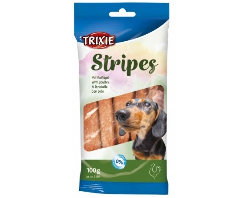 TRIXIE (Трикси) Stripes Пластинки для собак з м'сом домашньої птиці 10 шт 100 г
