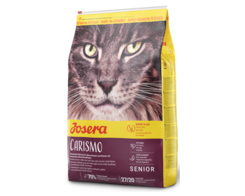 Josera Senior Carismo для пожилых кошек и кошек, страдающих хронической почечной недостаточностью