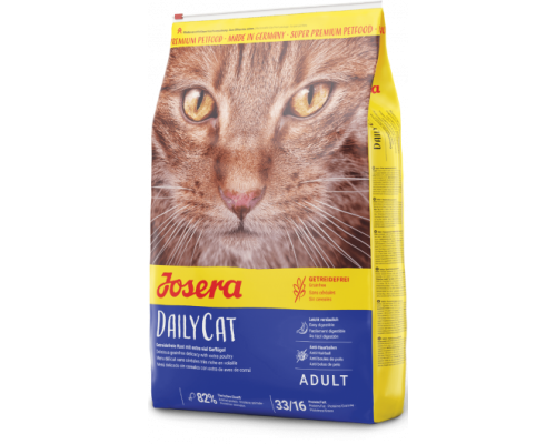 Josera (Йозера) DailyCat беззерновой сухий корм для дорослих кішок і котів