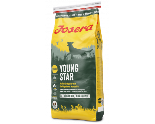 Josera (Йозера) YoungStar беззерновой сухий корм для цуценят віком старше 8 тижнів