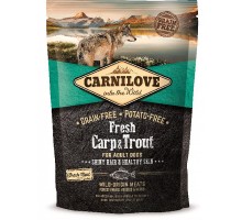 Carnilove Fresh Carp & Trout  for Adult dogs для взрослых собак с карпом и форелью