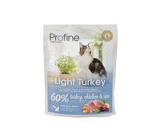 Profine Cat Light натуральне м'ясо індички і рис для котів і кішок з надмірною вагою