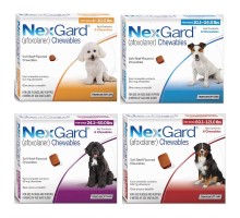 NexGard (Нексгард) Таблетки від бліх і кліщів для собак, 1 табл