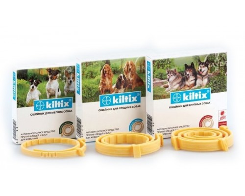Kiltix (Килтикс) нашийник від бліх та кліщів для собак