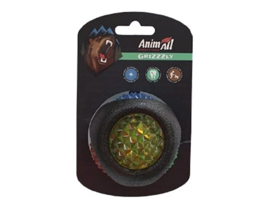 AnimAll (ЕнімАлл) GrizZzly Іграшка сяючий LED-м'яч для собак