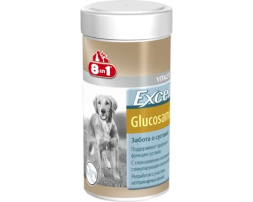 8in1 (8в1) Vitality Excel Glucosamine Вітамінний комплекс для собак, що підтримує здоров'я суглобів
